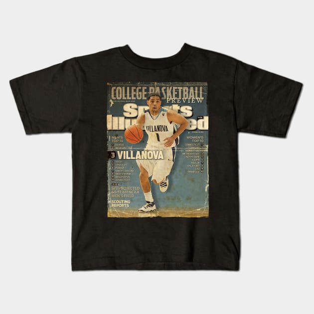 COVER SPORT - SPORT ILLUSTRATED - VILLANOVA Kids T-Shirt by FALORI